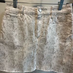 Paige Denim Skirt